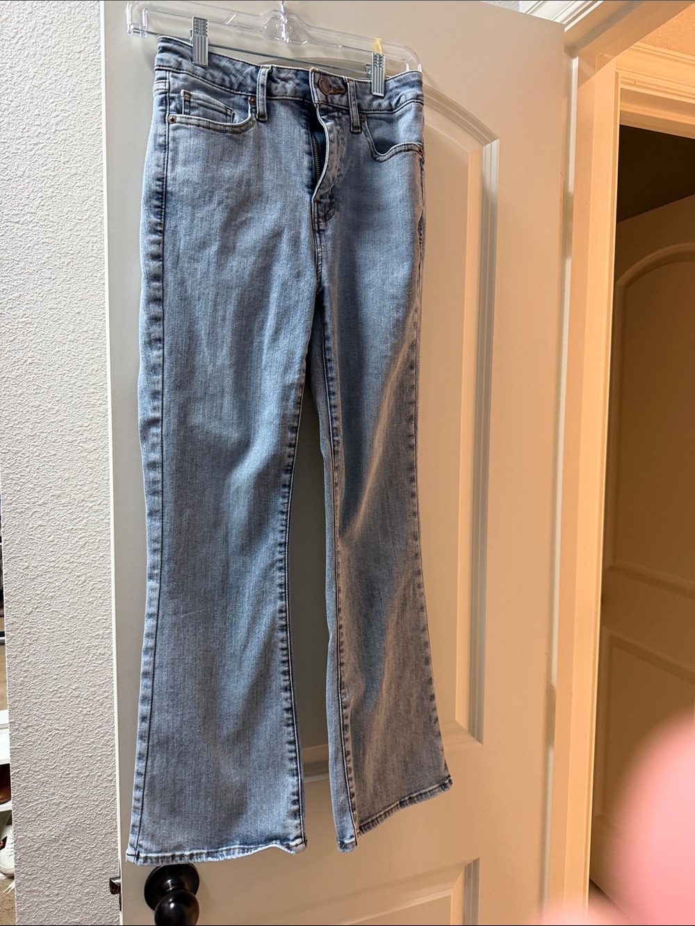 Frame Denim Light Blue Flare Jeans